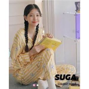 BTS TIYP Jimin Tiny Tan Peekaboo Pajama Set KPOP Size S